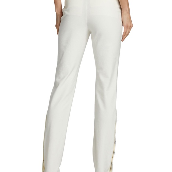 NWOT Derek Lam 10 Crosby Tesse Snap-Leg Flared Pants - Picture 2 of 10